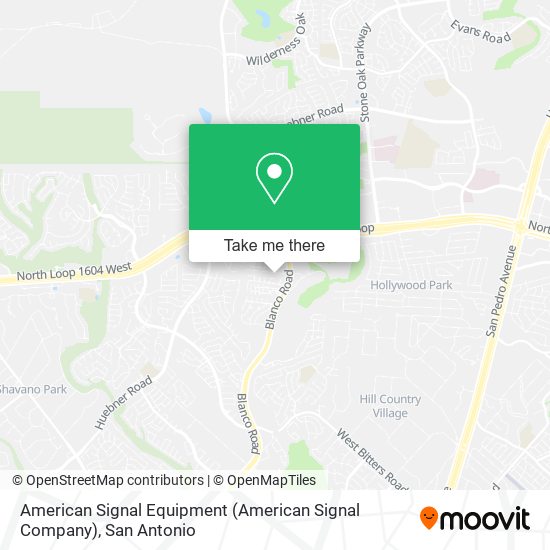 American Signal Equipment (American Signal Company) map
