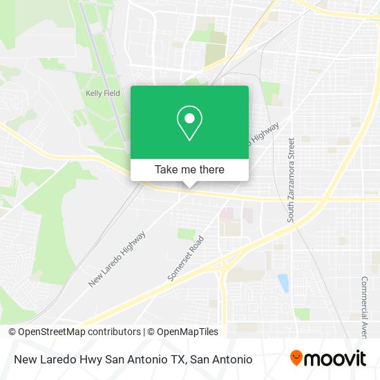 New Laredo Hwy San Antonio TX map