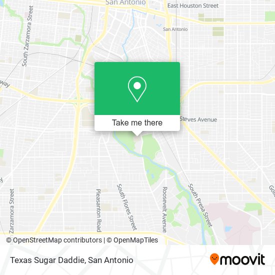 Texas Sugar Daddie map