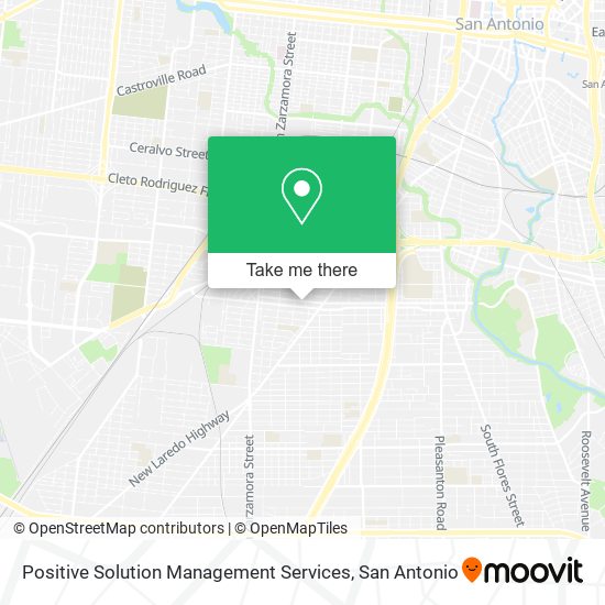 Mapa de Positive Solution Management Services