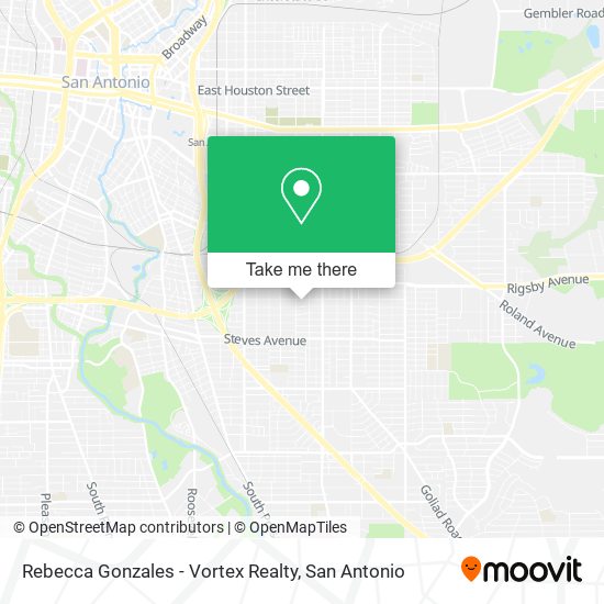 Mapa de Rebecca Gonzales - Vortex Realty