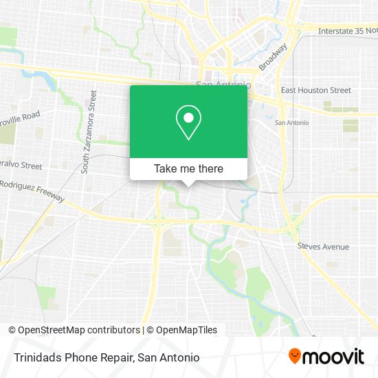 Trinidads Phone Repair map