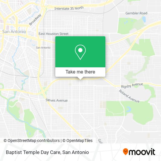 Baptist Temple Day Care map