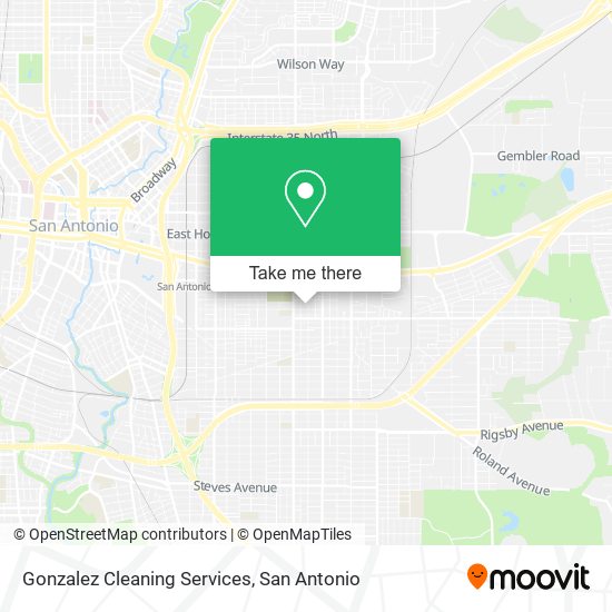 Gonzalez Cleaning Services map