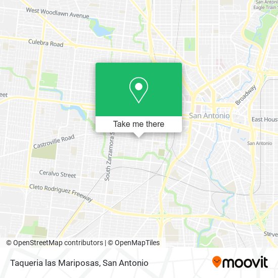 Taqueria las Mariposas map