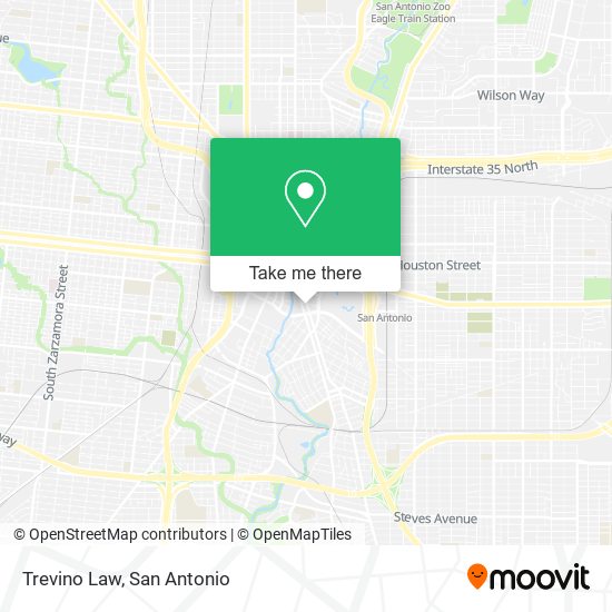 Trevino Law map