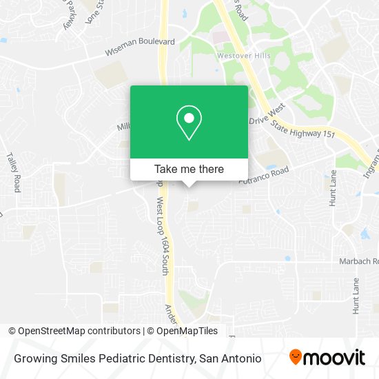 Growing Smiles Pediatric Dentistry map