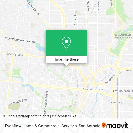 Evenflow Home & Commercial Services map