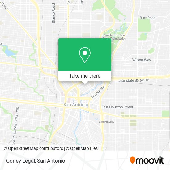 Corley Legal map