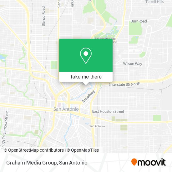 Mapa de Graham Media Group