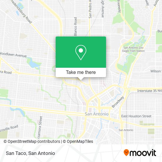 San Taco map