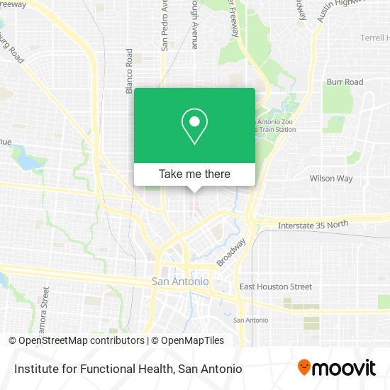 Institute for Functional Health map