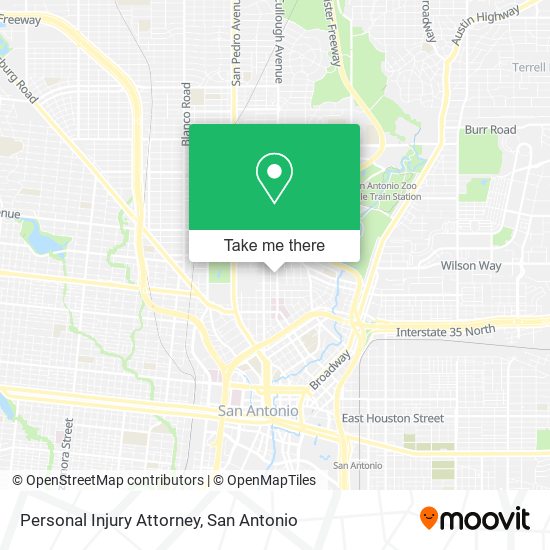 Personal Injury Attorney map