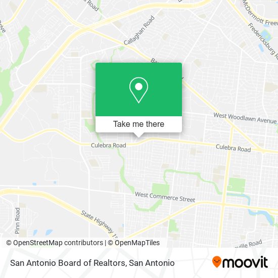 San Antonio Board of Realtors map