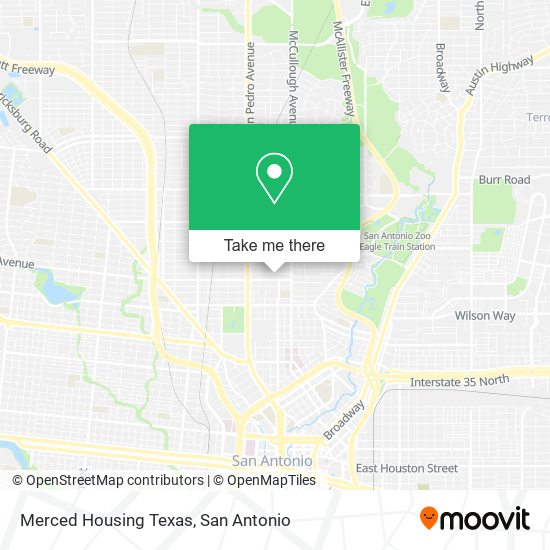 Merced Housing Texas map