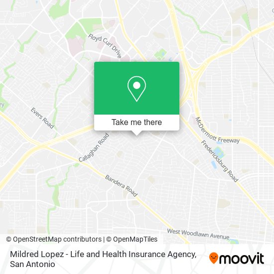 Mildred Lopez - Life and Health Insurance Agency map