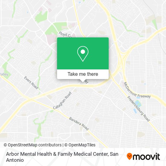 Arbor Mental Health & Family Medical Center map