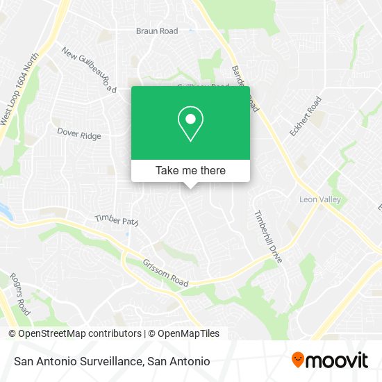 San Antonio Surveillance map