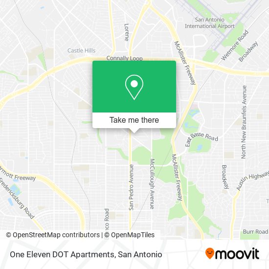 One Eleven DOT Apartments map