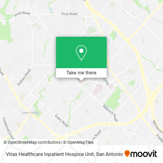 Mapa de Vitas Healthcare Inpatient Hospice Unit