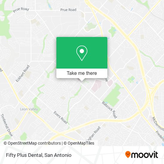 Mapa de Fifty Plus Dental