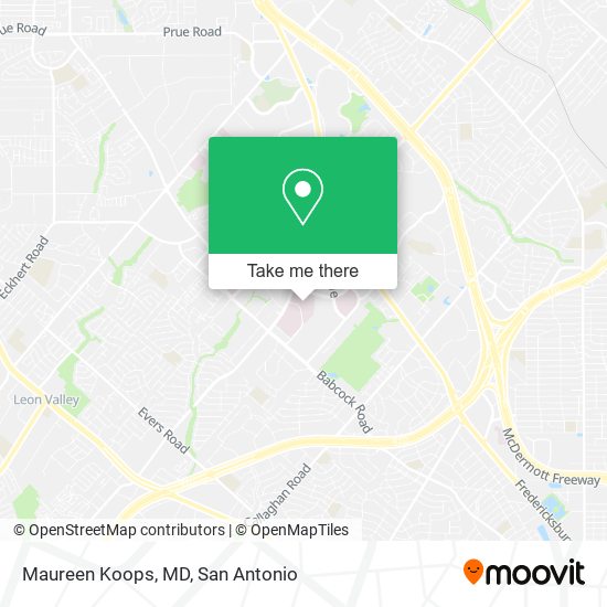 Maureen Koops, MD map