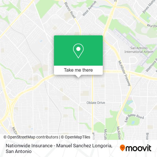Mapa de Nationwide Insurance - Manuel Sanchez Longoria