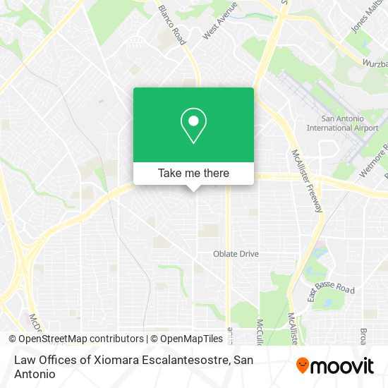 Mapa de Law Offices of Xiomara Escalantesostre