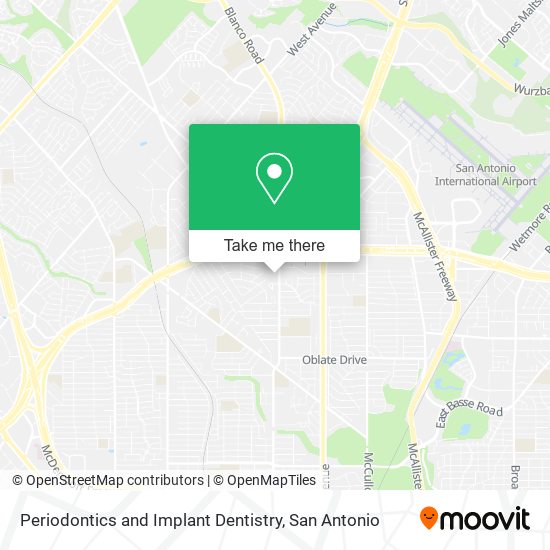 Periodontics and Implant Dentistry map