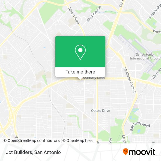 Mapa de Jct Builders