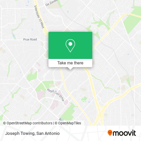 Joseph Towing map