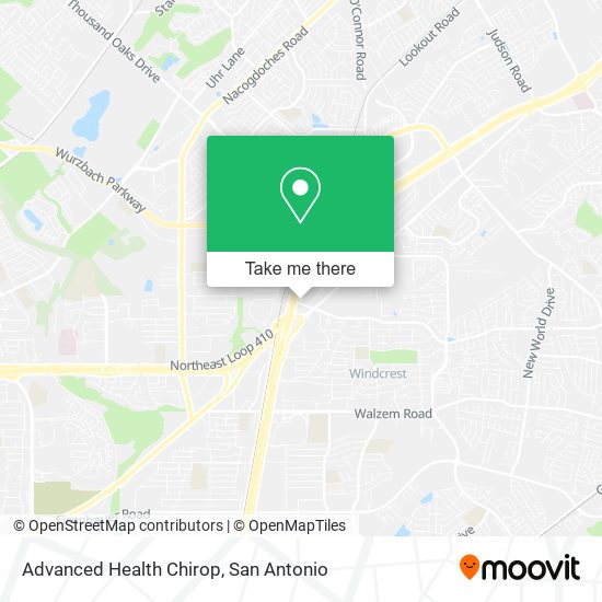 Mapa de Advanced Health Chirop