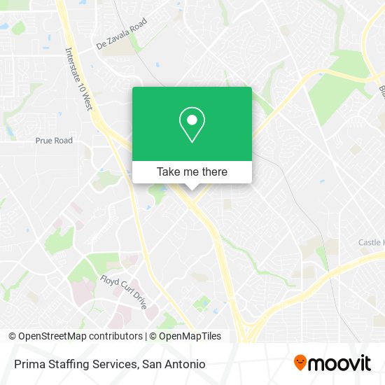 Prima Staffing Services map