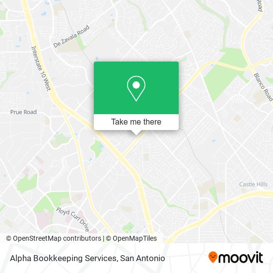 Mapa de Alpha Bookkeeping Services