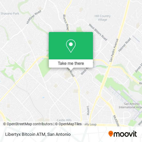 Libertyx Bitcoin ATM map