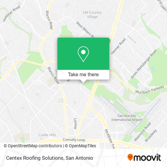 Mapa de Centex Roofing Solutions