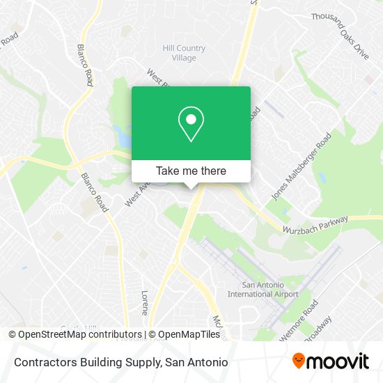 Mapa de Contractors Building Supply