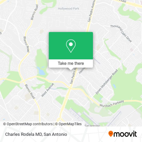 Charles Rodela MD map
