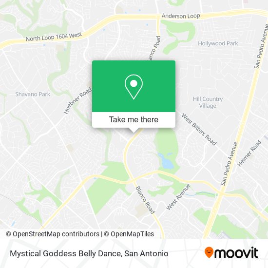 Mapa de Mystical Goddess Belly Dance