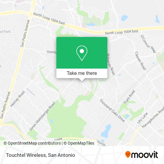 Touchtel Wireless map