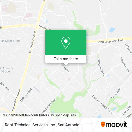 Roof Technical Services, Inc. map