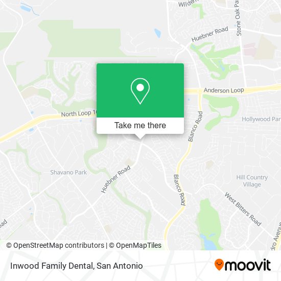 Inwood Family Dental map