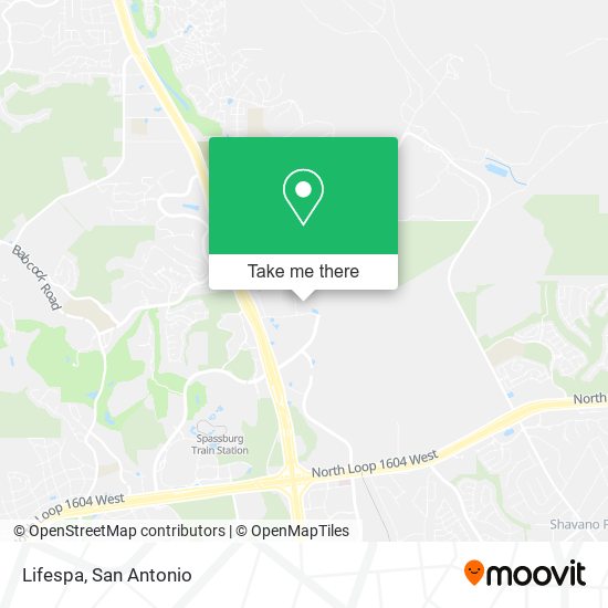 Lifespa map