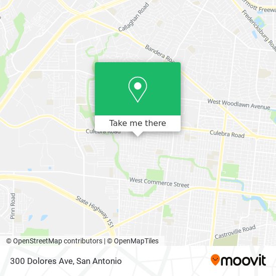 300 Dolores Ave map