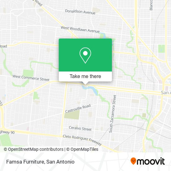 Famsa Furniture map