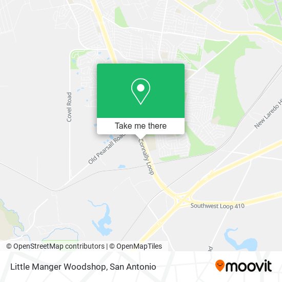 Little Manger Woodshop map
