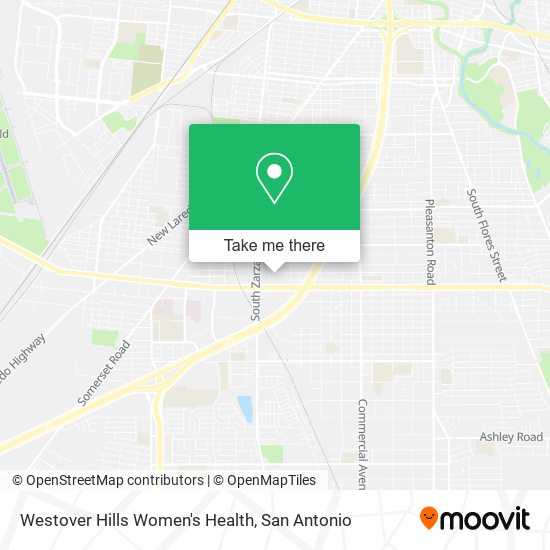 Westover Hills Women's Health map