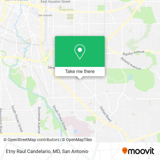 Etny Raul Candelario, MD map