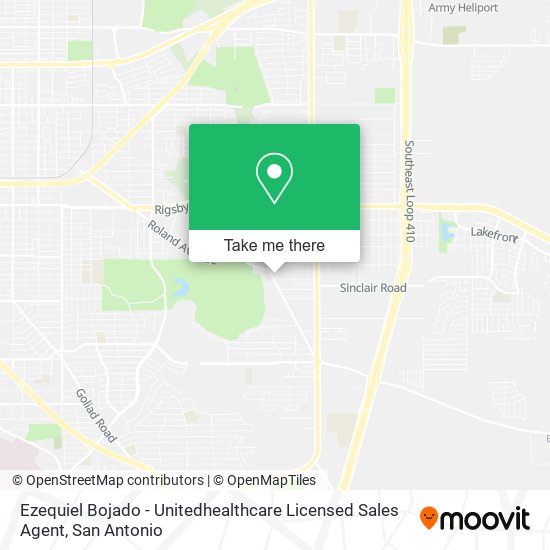 Ezequiel Bojado - Unitedhealthcare Licensed Sales Agent map