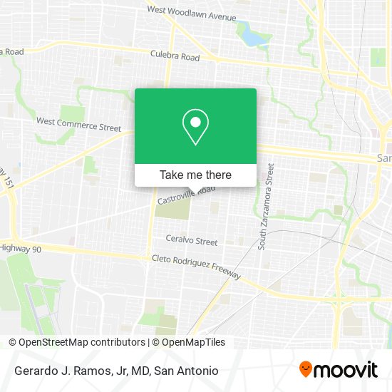 Gerardo J. Ramos, Jr, MD map